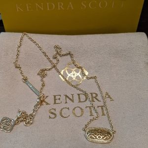 Kendra Scott Gold Filigree Elisa